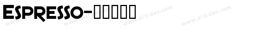 Espresso字体转换