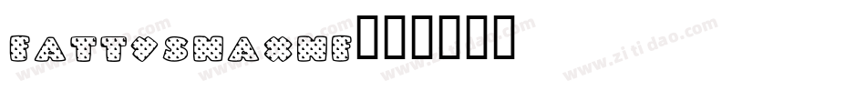FattySnaxNF字体转换