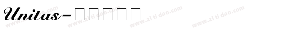 Unitas字体转换