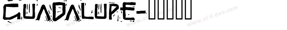 Guadalupe字体转换
