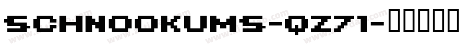 Schnookums-qZ71字体转换
