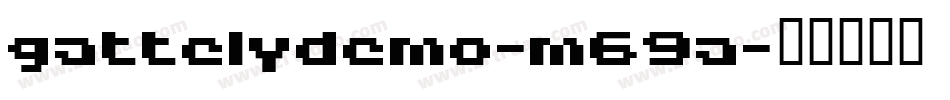 GattelyDemo-m69a字体转换