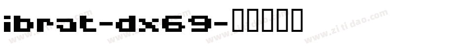 Ibrat-DX69字体转换