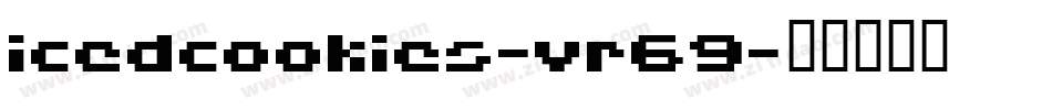 IcedCookies-vr69字体转换