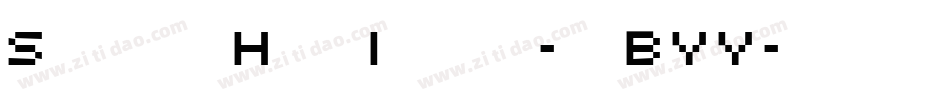 SpancerHighItalic-gxBYY字体转换