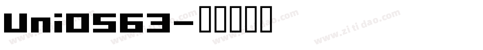 Uni0563字体转换