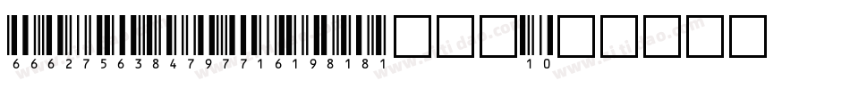 eanbwrp36tt生成器字体转换
