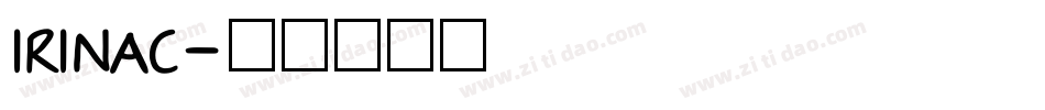 IrinaC字体转换