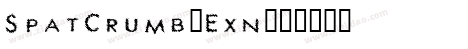 SpatCrumb-Exn字体转换