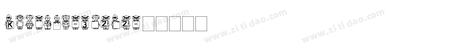 Kidsfun-3zZxZ字体转换