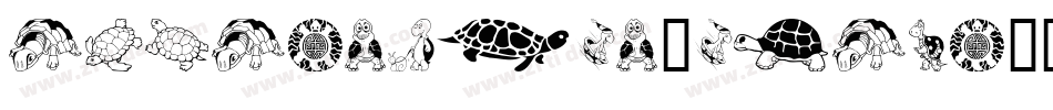 turtlemode3dital字体转换