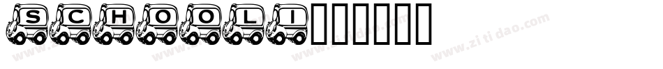 SCHOOLI字体转换