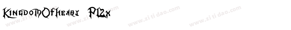 KingdomOfHeart-PL2x字体转换