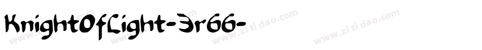 KnightOfLight-3r66字体转换