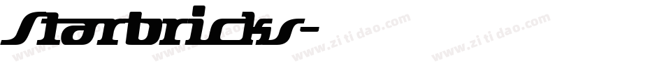 Starbricks字体转换