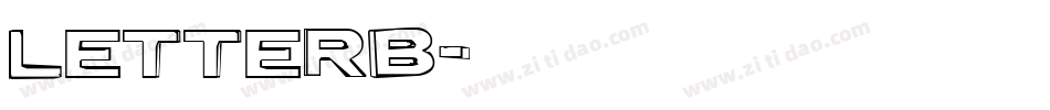 letterb字体转换