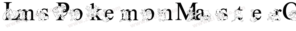 LmsPokemonMasterOutline-dn1g字体转换