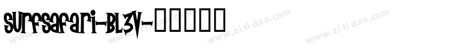 SurfSafari-BL3V字体转换