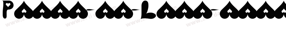Paris-in-Love字体转换