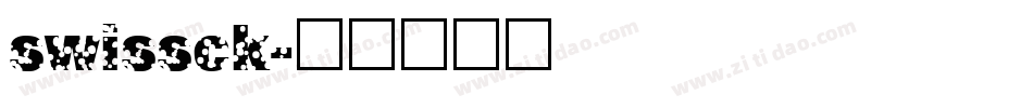 swissck字体转换