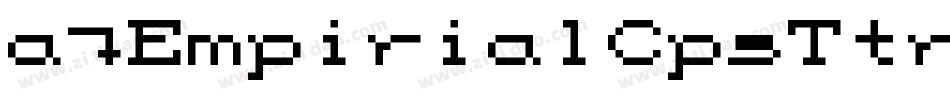 a_EmpirialCpsTtr字体转换