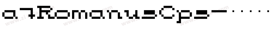 a_RomanusCps字体转换