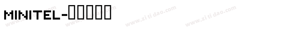 Minitel字体转换