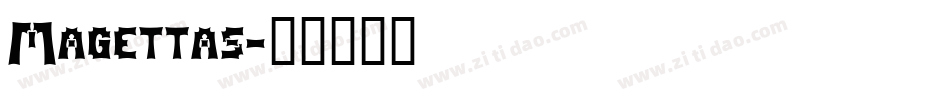 Magettas字体转换