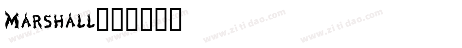 Marshall字体转换