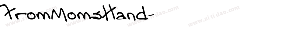 FromMomsHand字体转换