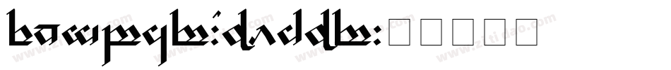 Tengwar-Noldor字体转换