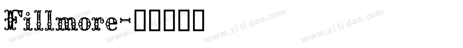Fillmore字体转换