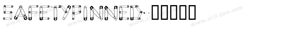 SafetyPinned字体转换
