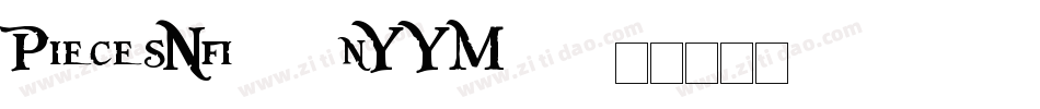 PiecesNfi-nYYM字体转换