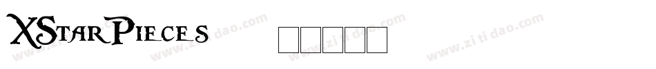 XStarPieces字体转换