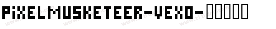 PixelMusketeer-vEXO字体转换