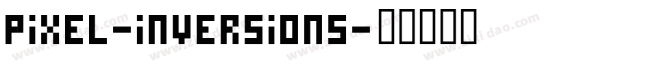 pixel-inversions字体转换