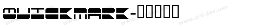 Quickmark字体转换