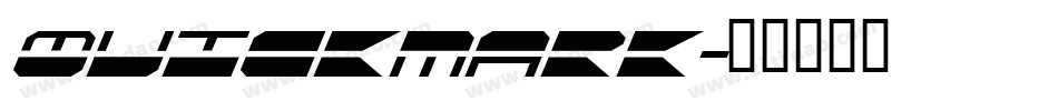 Quickmark字体转换