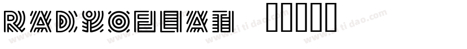 RadioFlat字体转换