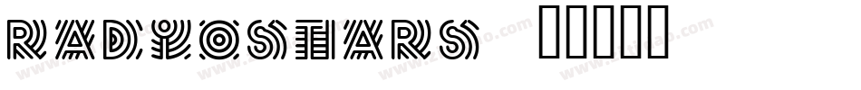 RadioStars字体转换
