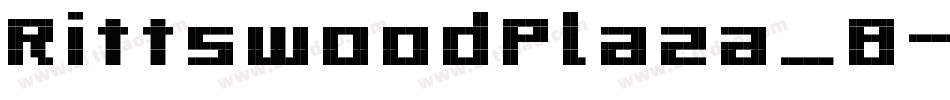 RittswoodPlaza_8字体转换