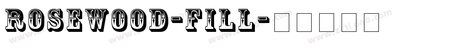 Rosewood-Fill字体转换