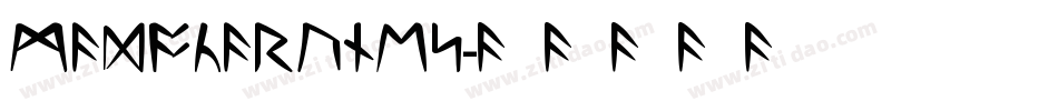 MadokaRunes字体转换