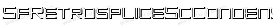SfRetrospliceScCondensed-glmp字体转换