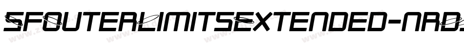 SfOuterLimitsExtended-nrDJ字体转换 SfOuterLimitsExtended-nrDJ字体转换