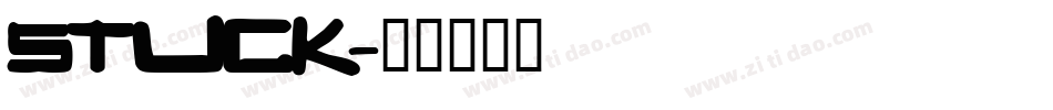 Stuck字体转换