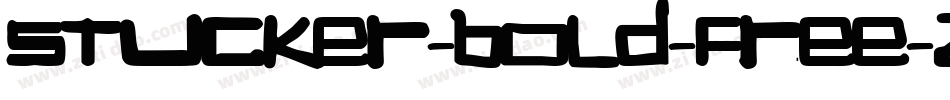 Stucker-Bold-FREE-2字体转换