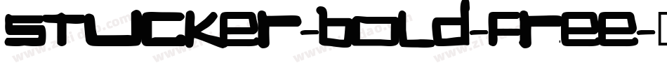 Stucker-Bold-FREE字体转换