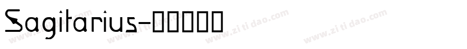 Sagitarius字体转换